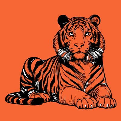realistic tiger