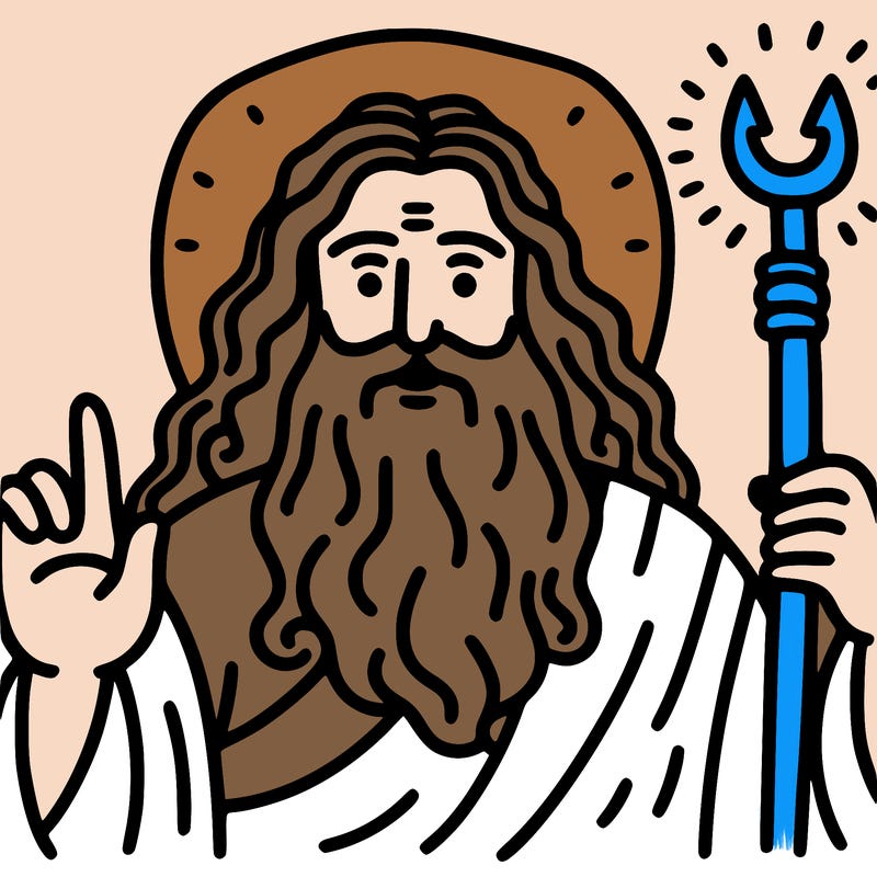 god