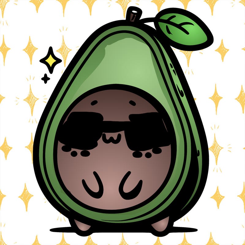 cute avocado