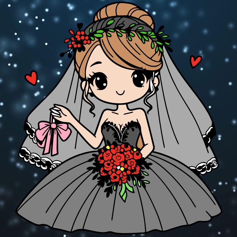 wedding dress girl