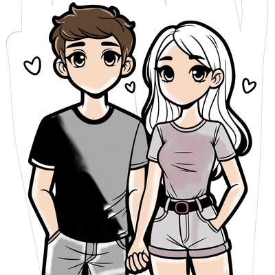 boyfriend and girlfriend