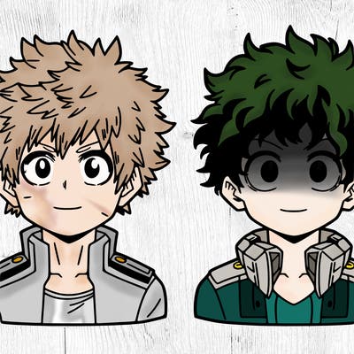 bakugo and deku