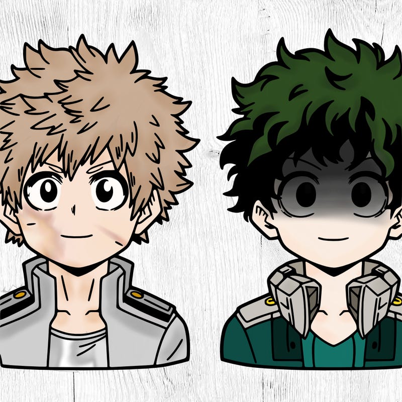 bakugo and deku