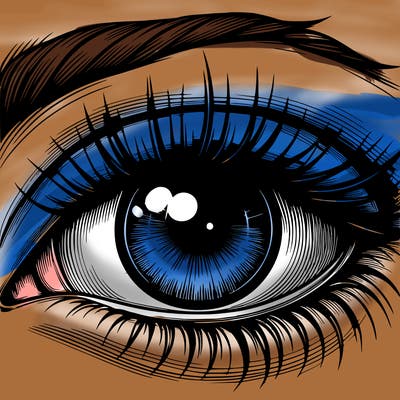 realistic eye