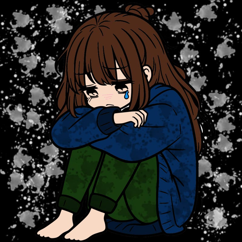 depressed girl