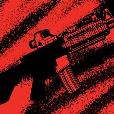 semi automatic rifle