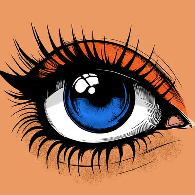 realistic eye