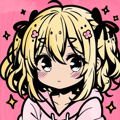 anime cute girl (blush needed)