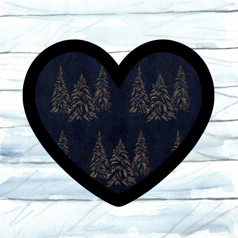 simple heart silhouette