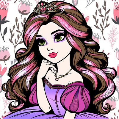 realistic princess