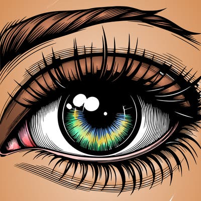 realistic eye