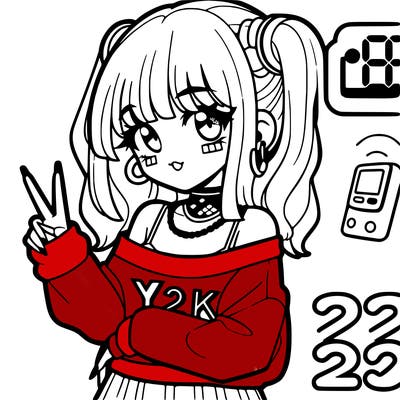 y2k girl