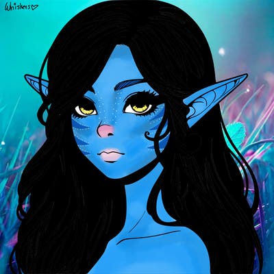 elf girl realistic dark fantasy