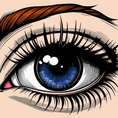 realistic eye