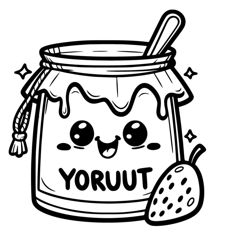yogurt out line