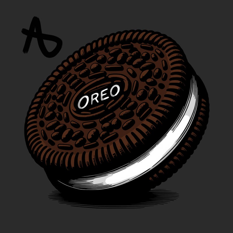 realistic oreo