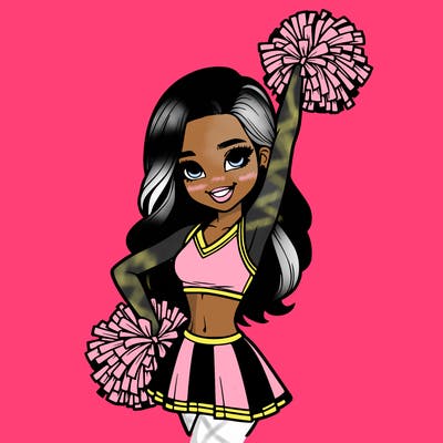 realistic cheerleader