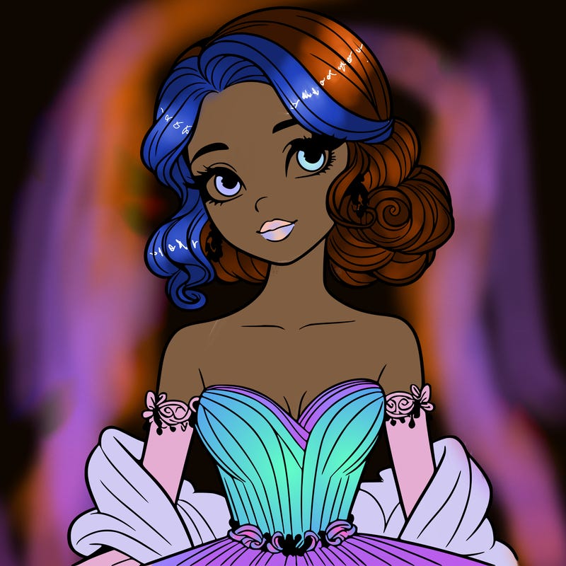 a pretty elegant lady