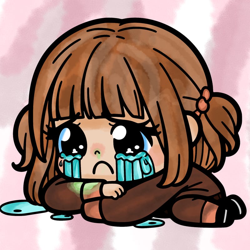 crying girl
