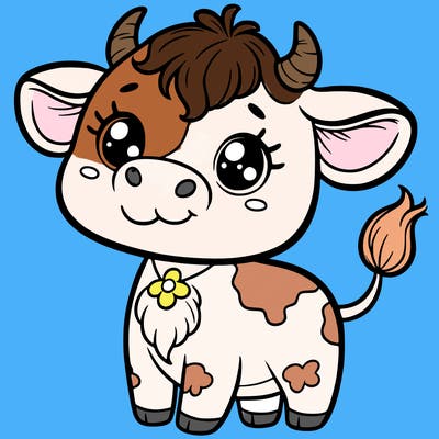 cute cow