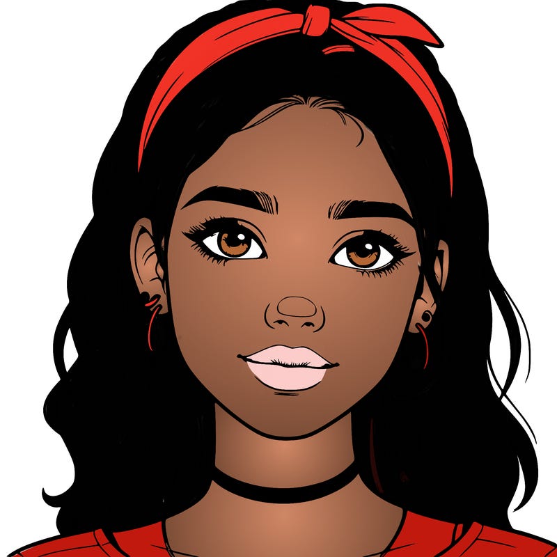 realistic teenage girl