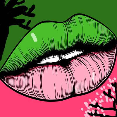realistic lips