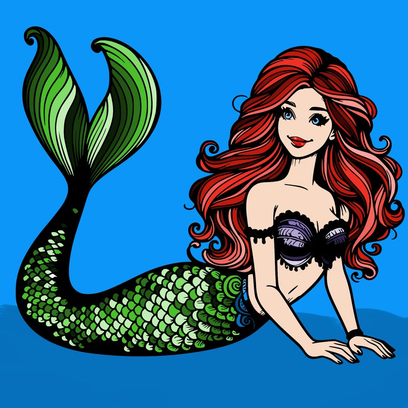 realistic mermaid