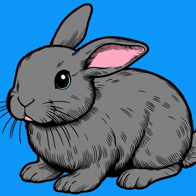 realistic bunny