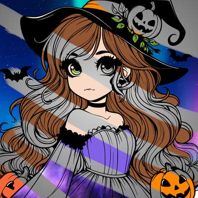 realistic girl halloween