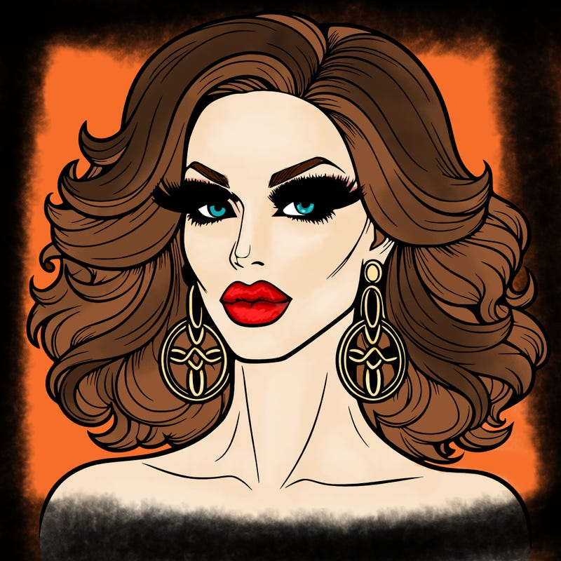 realistic drag queen
