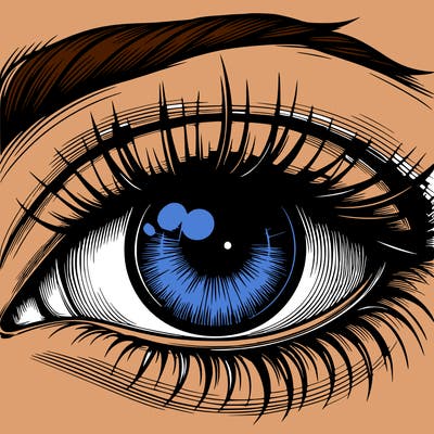 realistic eye