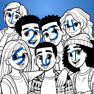 a mixed friend group