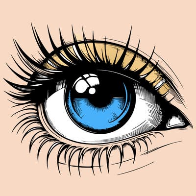 realistic eye