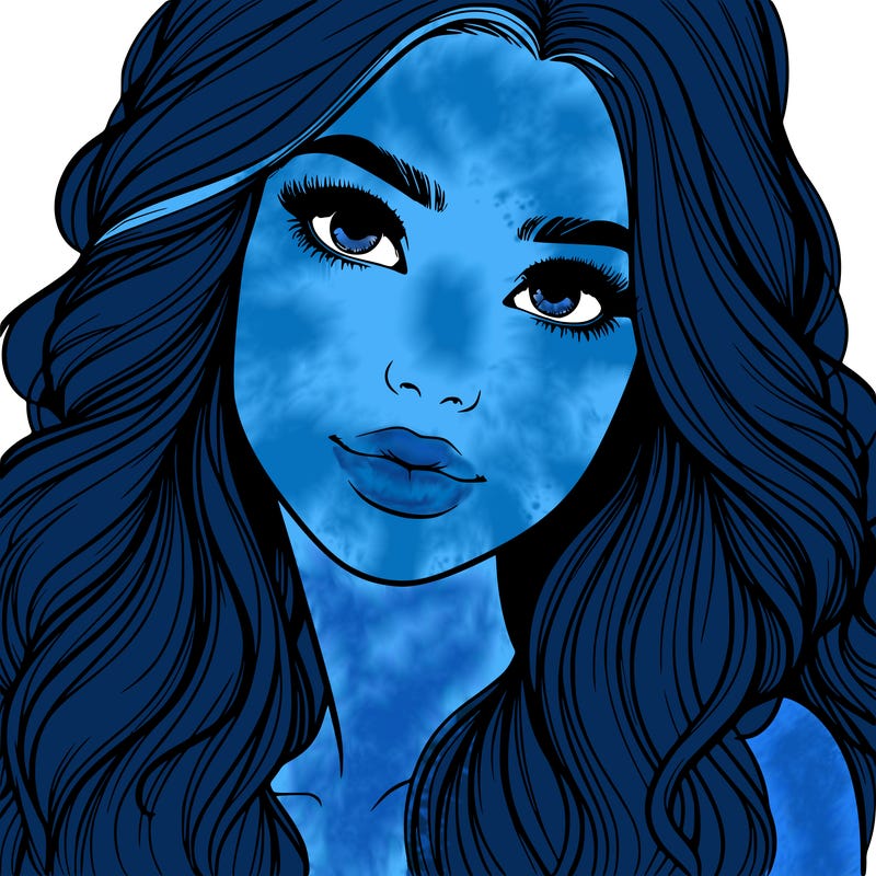 beautiful realistic girl