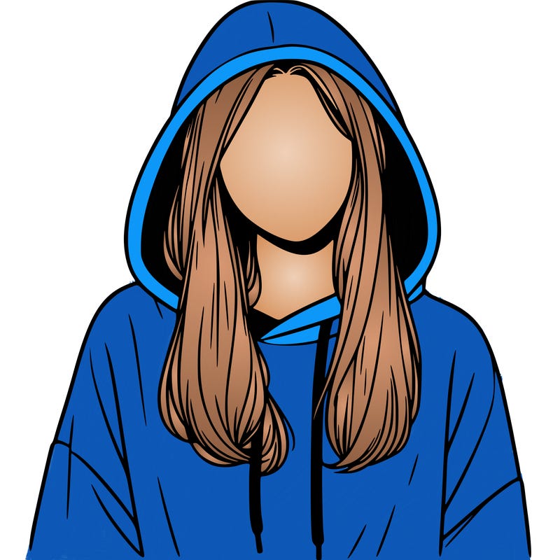 female hoodie.