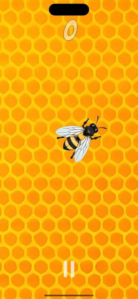 Una farfalla blu che vola sopra un campo di margherite bianche nell'app Cat Game