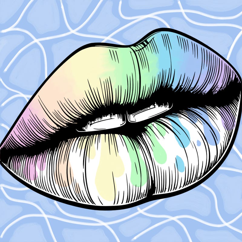 realistic lips