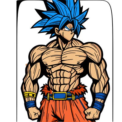 goku realistic