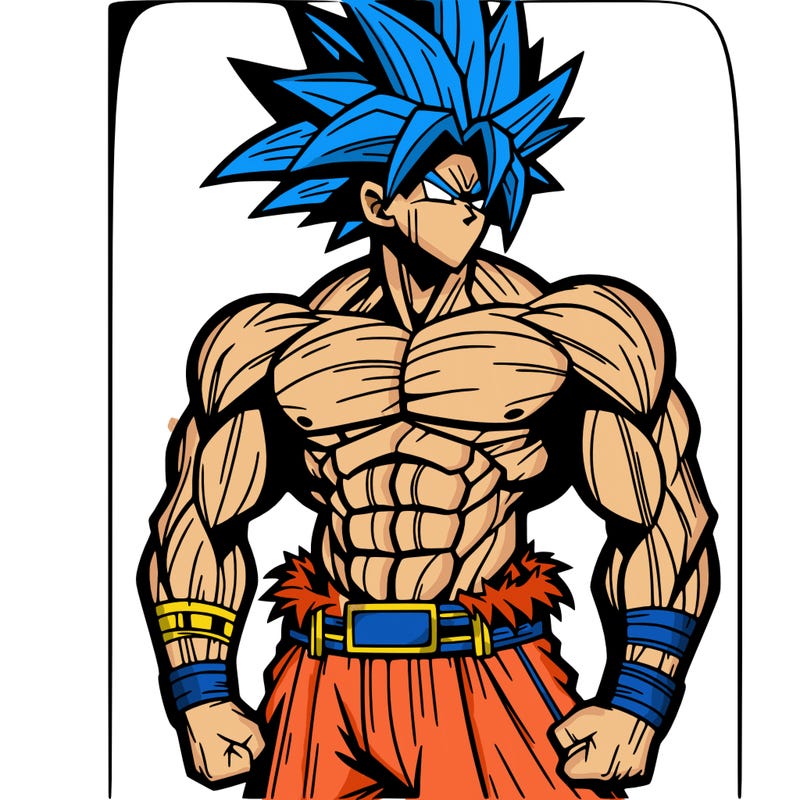 goku realistic