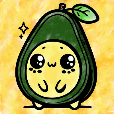 cute avocado