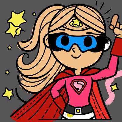 superhero girl