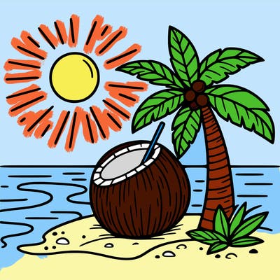 summer  coconut