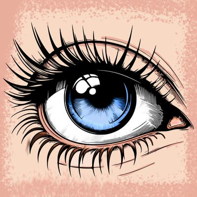 realistic eye