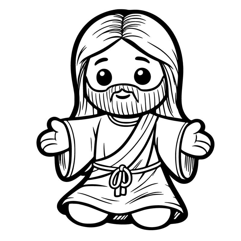 jesus plush