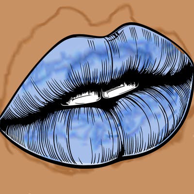 realistic lips