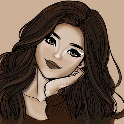 realistic pretty girl