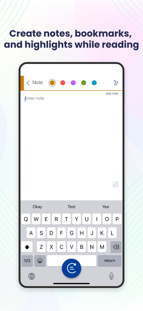 ASA Library - ASA Library app interface showing the note taking and highlighting features for aviation training books