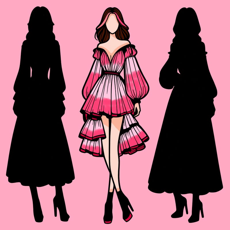 fashion models dresses