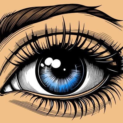 realistic eye