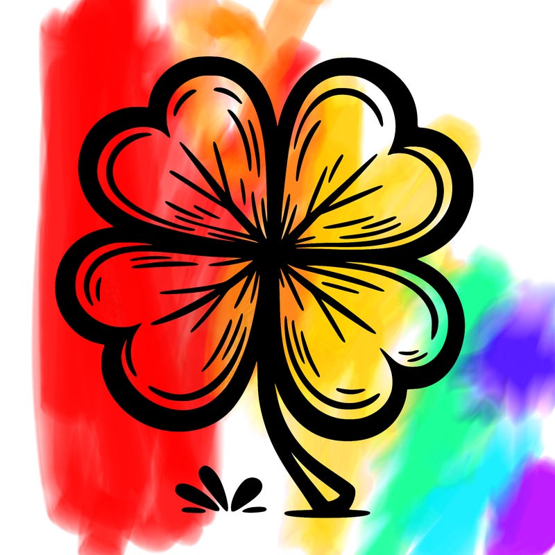 a big clover